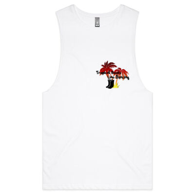 Tropical Boots (Men's) Muscle Singlet (Dark Writing) Thumbnail